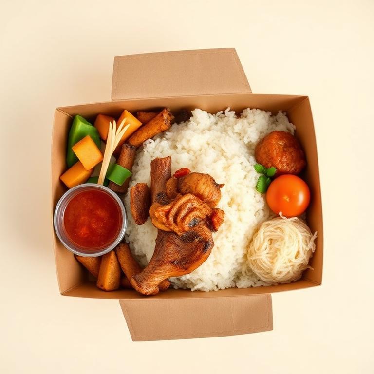 Nasi Box Paket Hemat