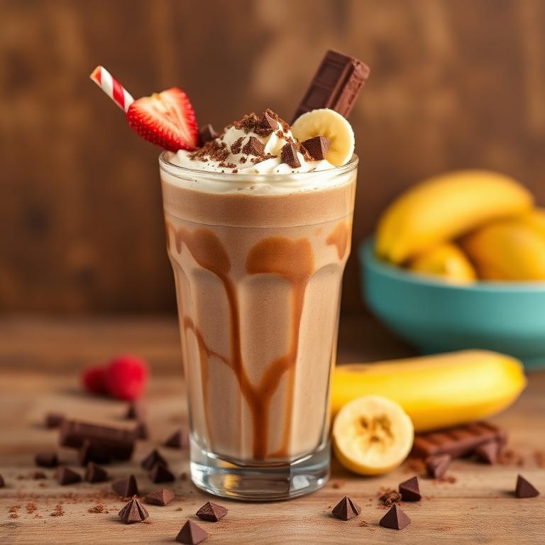 Choco Banana Smoothie
